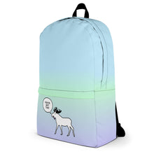 Load image into Gallery viewer, Backpack Blue Lime Green Periwinkle You've Got This