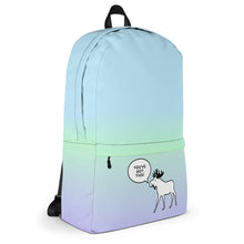 Load image into Gallery viewer, Backpack Blue Lime Green Periwinkle You've Got This