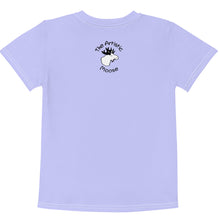 Load image into Gallery viewer, Kids Crew Neck T-shirt Periwinkle Bee Kind