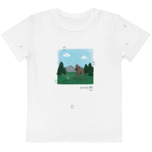 Load image into Gallery viewer, Kids Crew Neck T-shirt Moose Fun