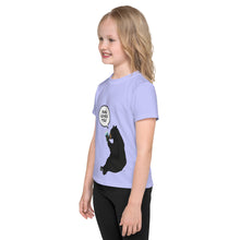 Load image into Gallery viewer, Kids Crew Neck T-shirt Periwinkle Papa Loves You