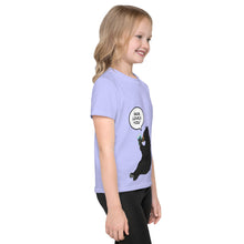 Load image into Gallery viewer, Kids Crew Neck T-shirt Periwinkle Papa Loves You