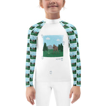 Load image into Gallery viewer, Kids Rash Guard Moose Fun