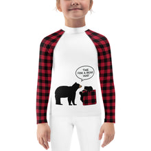 Load image into Gallery viewer, Kids Rash Guard Time For A Bear Hug