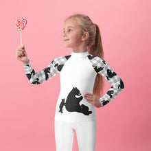 Load image into Gallery viewer, Kids Rash Guard Kellie Bear & Her Cubs