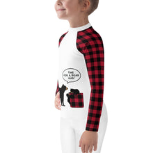 Load image into Gallery viewer, Kids Rash Guard Time For A Bear Hug