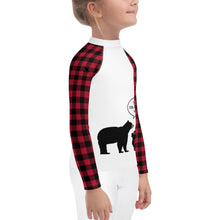 Load image into Gallery viewer, Kids Rash Guard Time For A Bear Hug