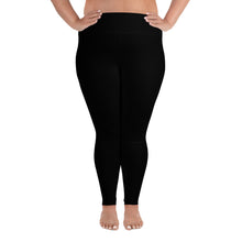 Load image into Gallery viewer, Plus Size Leggings Black