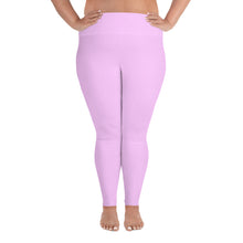 Load image into Gallery viewer, Plus Size Leggings Bright Pink Be Kind