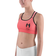 Load image into Gallery viewer, Sports Bra Coral Gradient Be Kind
