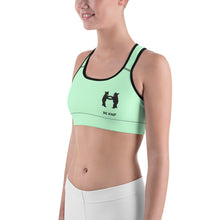 Load image into Gallery viewer, Sports Bra Lime Green Be Kind