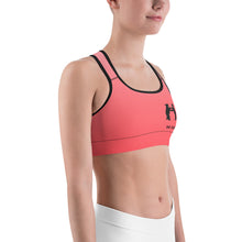 Load image into Gallery viewer, Sports Bra Coral Gradient Be Kind