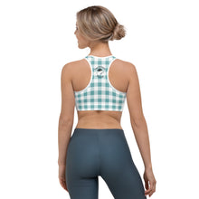 Load image into Gallery viewer, Sports Bra Aqua Time For A Hug