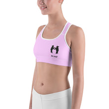 Load image into Gallery viewer, Sports Bra Bright Pink Be Kind