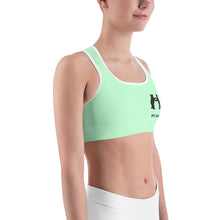 Load image into Gallery viewer, Sports Bra Lime Green Be Kind