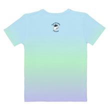 Load image into Gallery viewer, Women's T-shirt Blue Lime Green Periwinkle Nana Mom's Making Me...