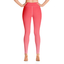 Load image into Gallery viewer, Yoga Leggings Coral Gradient