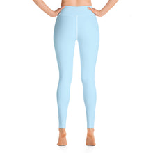 Load image into Gallery viewer, Yoga Leggings Blue Moose Silhouette
