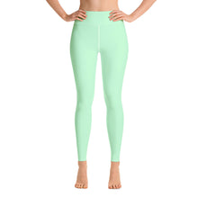 Load image into Gallery viewer, Yoga Leggings Lime Green Be Kind
