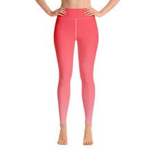 Load image into Gallery viewer, Yoga Leggings Coral Gradient