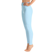 Load image into Gallery viewer, Yoga Leggings Blue Moose Silhouette