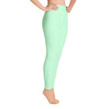 Load image into Gallery viewer, Yoga Leggings Lime Green Be Kind