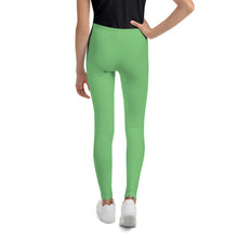 Load image into Gallery viewer, Youth Leggings Green Birch Bark Moose