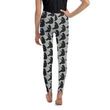 Load image into Gallery viewer, Youth Leggings Bear Reading