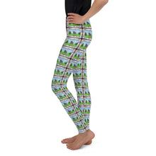 Load image into Gallery viewer, Youth Leggings Birch Bark Moose