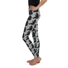 Load image into Gallery viewer, Youth Leggings Bear Reading