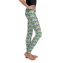 Load image into Gallery viewer, Youth Leggings Birch Bark Moose