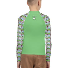 Load image into Gallery viewer, Youth Rash Guard Birch Bark Moose