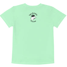 Load image into Gallery viewer, Kids Crew Neck T-shirt Lime Green Grandad Loves You
