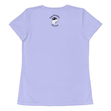 Load image into Gallery viewer, Women&#39;s Athletic T-shirt Periwinkle I Miss You Nana
