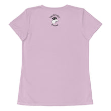 Load image into Gallery viewer, Women&#39;s Athletic T-shirt Mauve I Miss You Mom
