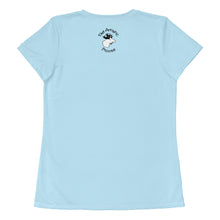 Load image into Gallery viewer, Women&#39;s Athletic T-shirt Light Blue Grammy Dad&#39;s Making Me
