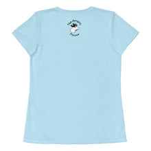 Load image into Gallery viewer, Women&#39;s Athletic T-shirt Light Blue Nanny Dad&#39;s Making Me
