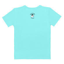 Load image into Gallery viewer, Women&#39;s T-shirt Aqua Bee Kind
