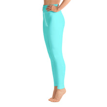 Load image into Gallery viewer, Yoga Leggings Aqua Moose Silhouette
