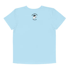 Load image into Gallery viewer, Youth Crew Neck T-shirt Light Blue Nana Is Proud Of You
