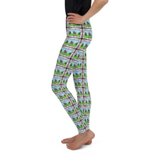 Load image into Gallery viewer, Youth Leggings Birch Bark Moose
