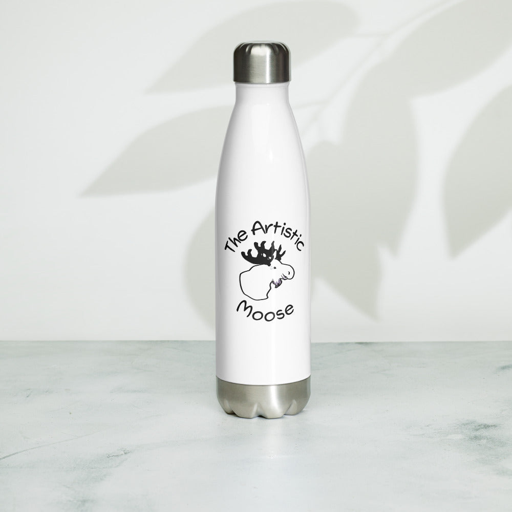 Stainless Steel Water Bottle The Artistic Moose